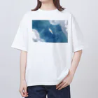 はと工房🕊️の揺蕩い浮かぶもの オーバーサイズTシャツ