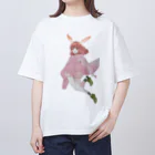 照嶌 雨子のうさみみちゃん オーバーサイズTシャツ