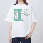 Mof Storeのはたらくん Oversized T-Shirt