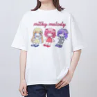 milky♡melodyのみるめろちゃん🍭💎🌸 オーバーサイズTシャツ