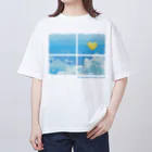 空木ろくのグッズ屋のemo窓　元気 Oversized T-Shirt