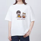 のんびりスパイスカレー販売所の架空のカレークラブ「WEEKEND CURRY CLUB」 Oversized T-Shirt