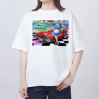 紫雲山 大泉寺の大泉寺アート御朱印「アマビエ50s」 Oversized T-Shirt