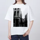 青猫亭の街角フォト  Bruxelles Oversized T-Shirt