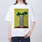 ルミリンネの多肉植物 y オーバーサイズTシャツ