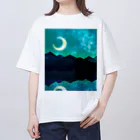 R☆worldの夏の夜空 Oversized T-Shirt