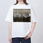 クボタの青いザリガニ Oversized T-Shirt