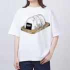 @カピバラチャンネルのおにぎりナショナリティグッズ Oversized T-Shirt