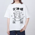 kg_shopの犬神様 オーバーサイズTシャツ