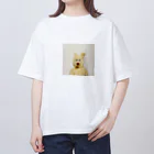 ねずみのチーズくんの元気のないチーズくん Oversized T-Shirt