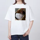 バーニング×バニー　ら太朗ショップの熊五郎Nosuke オーバーサイズTシャツ