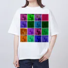 AngelRabbitsのRABBIT STRUCTURE オーバーサイズTシャツ