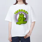 WOOOF!!!のWOOOF! グリーン オーバーサイズTシャツ