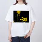 nervousnessの菜の花 nervousness Oversized T-Shirt