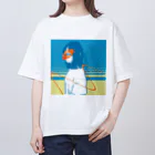 SASANAのCOOL GIRL(フロントプリント) オーバーサイズTシャツ