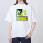 GOODS SHOP【そぞろな小窓】 SUZURI店の【I'm lovin' it! :D -lemon-】 オーバーサイズTシャツ