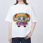 おいらマンモスの(明るい色用)ひざちゃんてーしゃつ オーバーサイズTシャツ