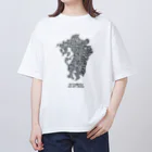 SPM Designの我が心の九州 Oversized T-Shirt