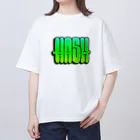 Okey,HashのGraffiti “HASH” Oversized T-Shirt