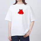 LalaHangeulのメンダコさんドットバージョン Oversized T-Shirt