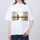 yqsuのwelcomebaby Tシャツ オーバーサイズTシャツ