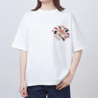 OFFICE雅鮨SUZURI-SHOPの雅鮨001 オーバーサイズTシャツ