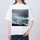 タツノオトシゴローズのsea ​​of ​​clouds Oversized T-Shirt