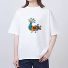 Wonder Bird Forestのふしぎの森の仲間たち[WBF003] Oversized T-Shirt