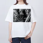 hamster republicのhamster republic(ハムスター共和国)カッコいいはむ オーバーサイズTシャツ