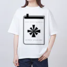 銀河ステイションの銀河ステイション公式ロゴアイテム Oversized T-Shirt