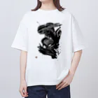 .の草枕　three cornered world オーバーサイズTシャツ