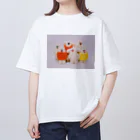 HARUNA AOKIのしゃぼんぼん・創立メンバー オーバーサイズTシャツ