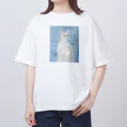 irosocagoodsの猫 オーバーサイズTシャツ