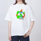 世界中の 『可愛い』を集めましたのデジタルネコ Oversized T-Shirt