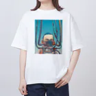 yukikuboのPIYOMARU-01-1 オーバーサイズTシャツ