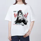 ベロベロ👅🩸のツートンちゃん(仮) オーバーサイズTシャツ