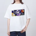 庵滝サタ🛸🪐少女レイ 歌ってみた！の🛸🪐💫 オーバーサイズTシャツ