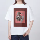 DAIZUYAのしゃれこうべ に愛をこめて オーバーサイズTシャツ