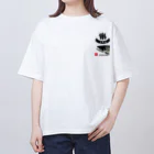 G-HERRINGの能取湖（温泉；鮭）あらゆる生命たちへ感謝をささげます。 オーバーサイズTシャツ