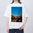 クリオネの写真の12:23の雷門前 Oversized T-Shirt