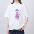 るぅちゃんの天使のお花ちゃん オーバーサイズTシャツ