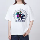 みけにっけ商店のHealthful オーバーサイズTシャツ