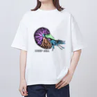 UKIPPAのオウムガイ【深海魚シリーズ】DEEPSEA Oversized T-Shirt