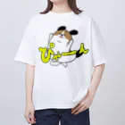 マツバラのもじゃまるぴゃーん オーバーサイズTシャツ