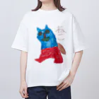 futaba_npoの「ねこ」 Oversized T-Shirt