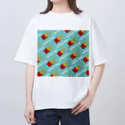 daddy-s_junkfoodsのFRENCH FRIES 02 Oversized T-Shirt