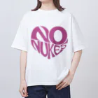 Chou InoのNO NUKES HEART オーバーサイズTシャツ