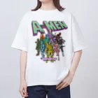 原ハブ屋【SUZURI店】のAMAMIMEN 外来種（T-GO） Oversized T-Shirt