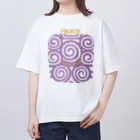 design at.のうずうずハジチ Oversized T-Shirt