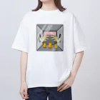 Siderunの館 B2のまだまだひよっこです！(箱の中身はなんだろな？バージョン) Oversized T-Shirt